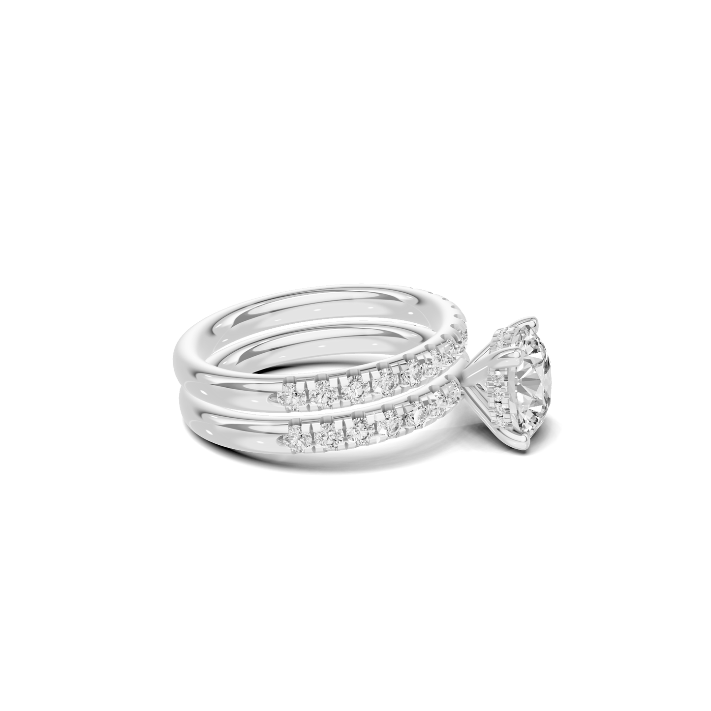 Grand Double Band Ring