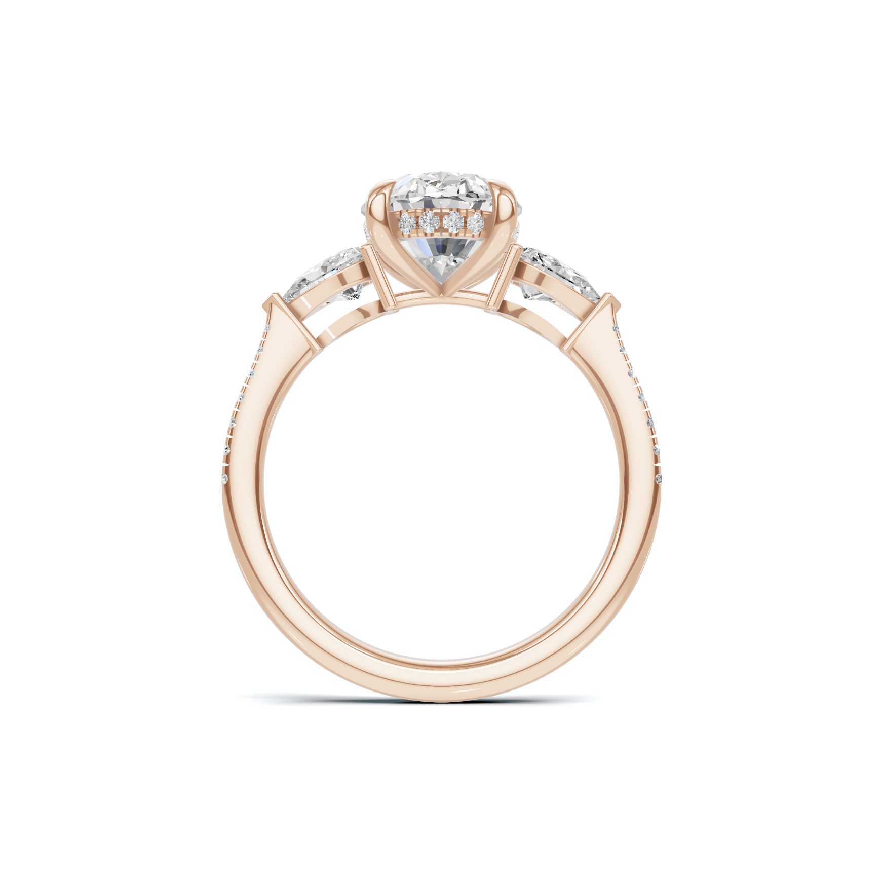 Grand Elegant Accented Statement Ring