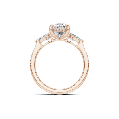 Grand Elegant Accented Statement Ring