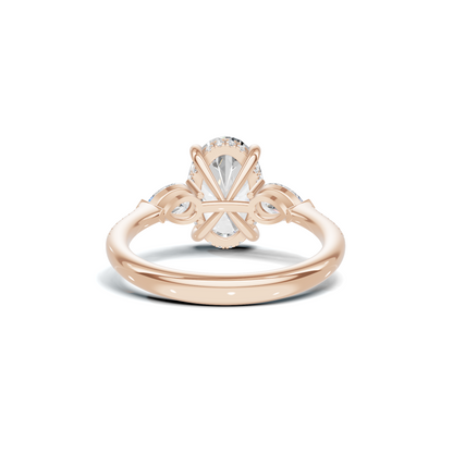 Grand Elegant Accented Statement Ring