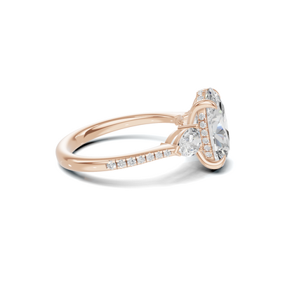 Grand Elegant Accented Statement Ring