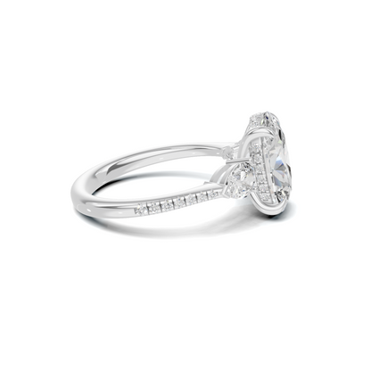 Grand Elegant Accented Statement Ring