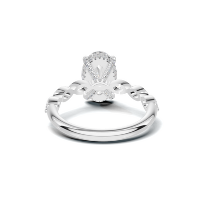 Grand Elegant Marquise Accented Ring