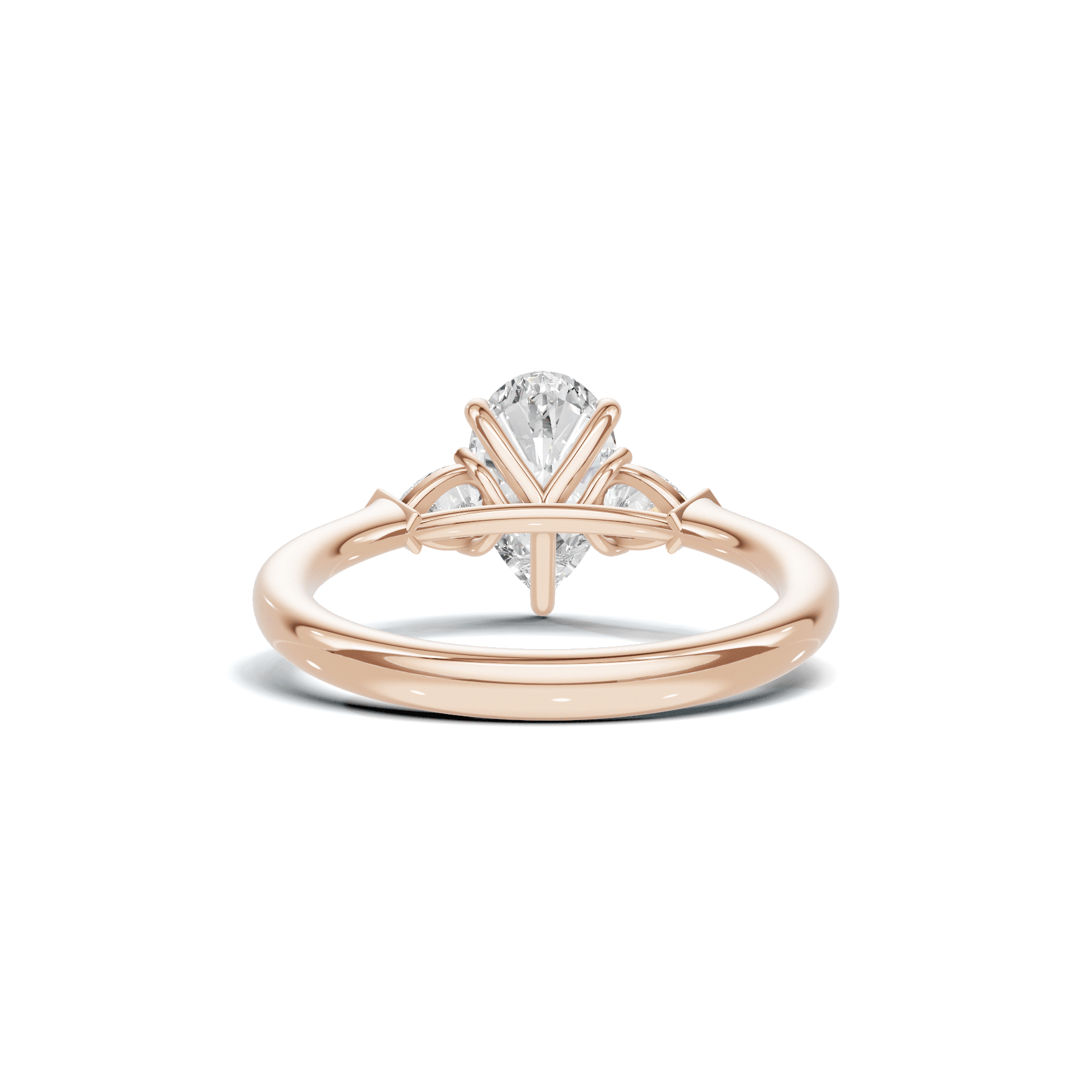 Grand Elegant Three Stone Ring