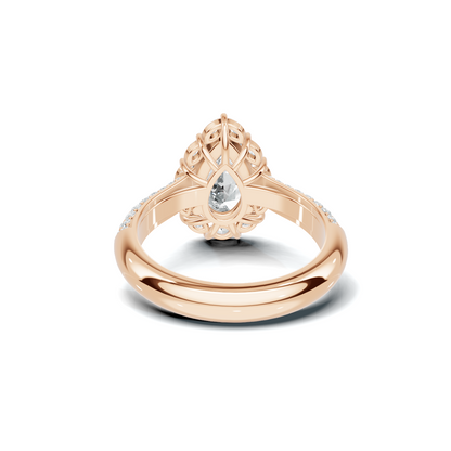 Grand Halo Statement Ring
