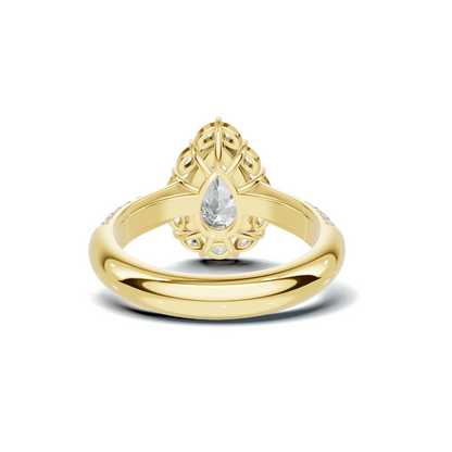 Grand Halo Statement Ring
