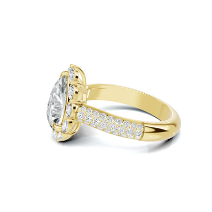 Grand Halo Statement Ring