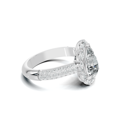 Grand Halo Statement Ring