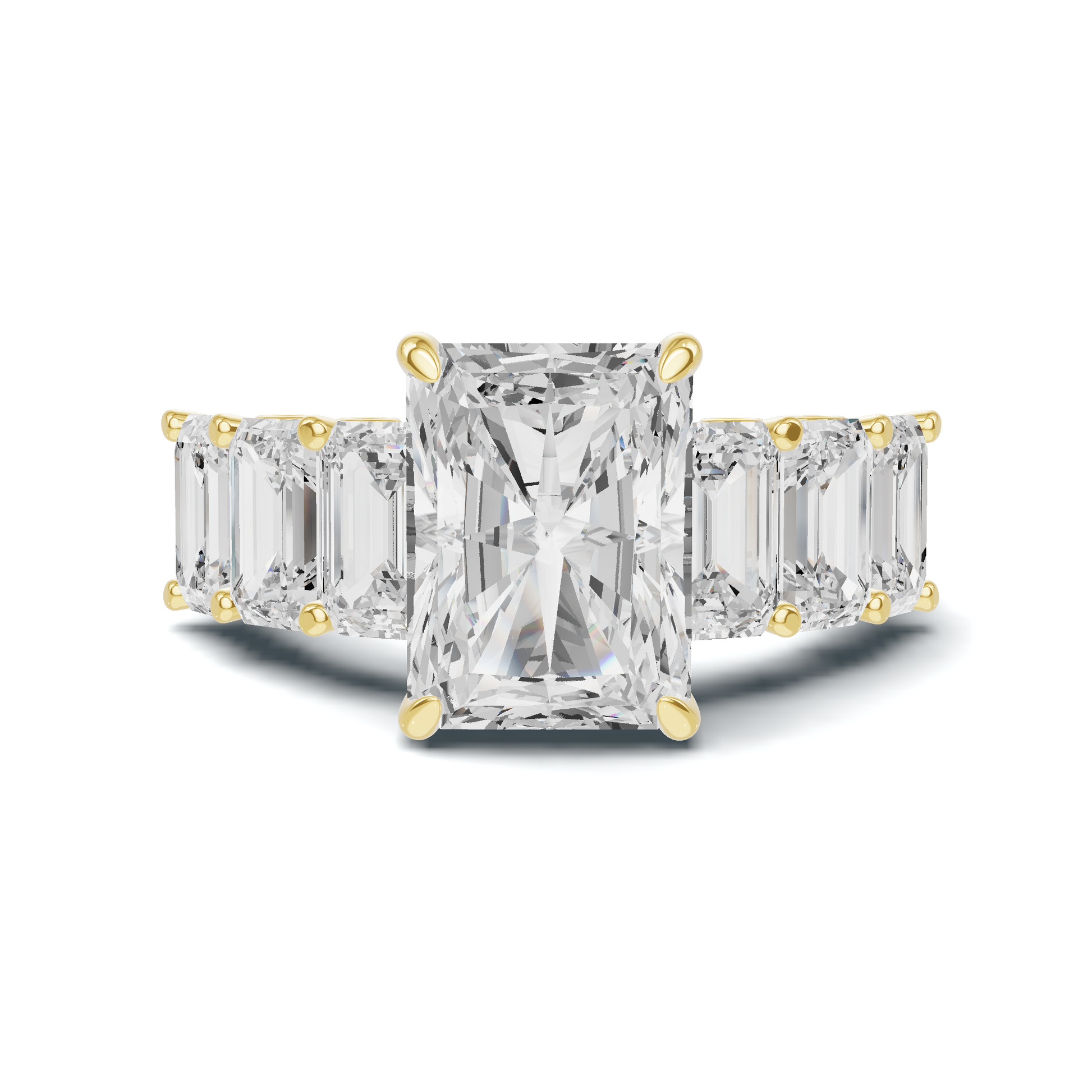Grand Multi Stone Band Ring