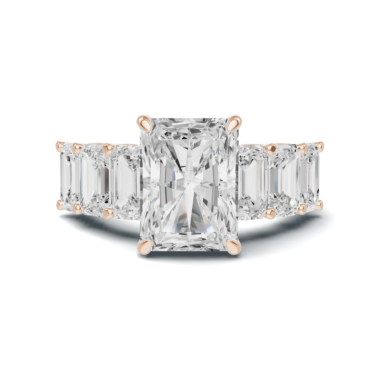 Grand Multi Stone Band Ring