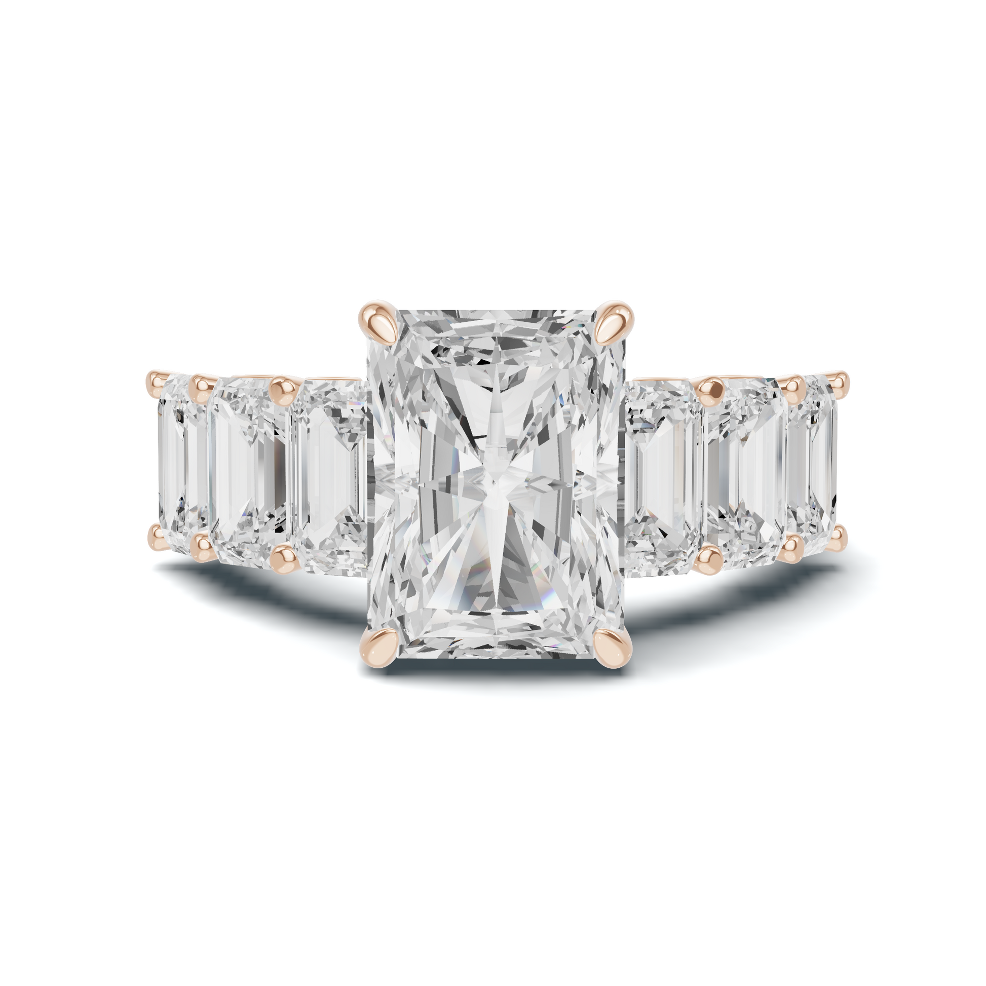 Grand Multi Stone Band Ring