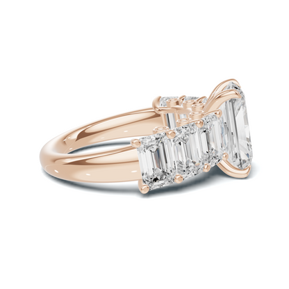 Grand Multi Stone Band Ring