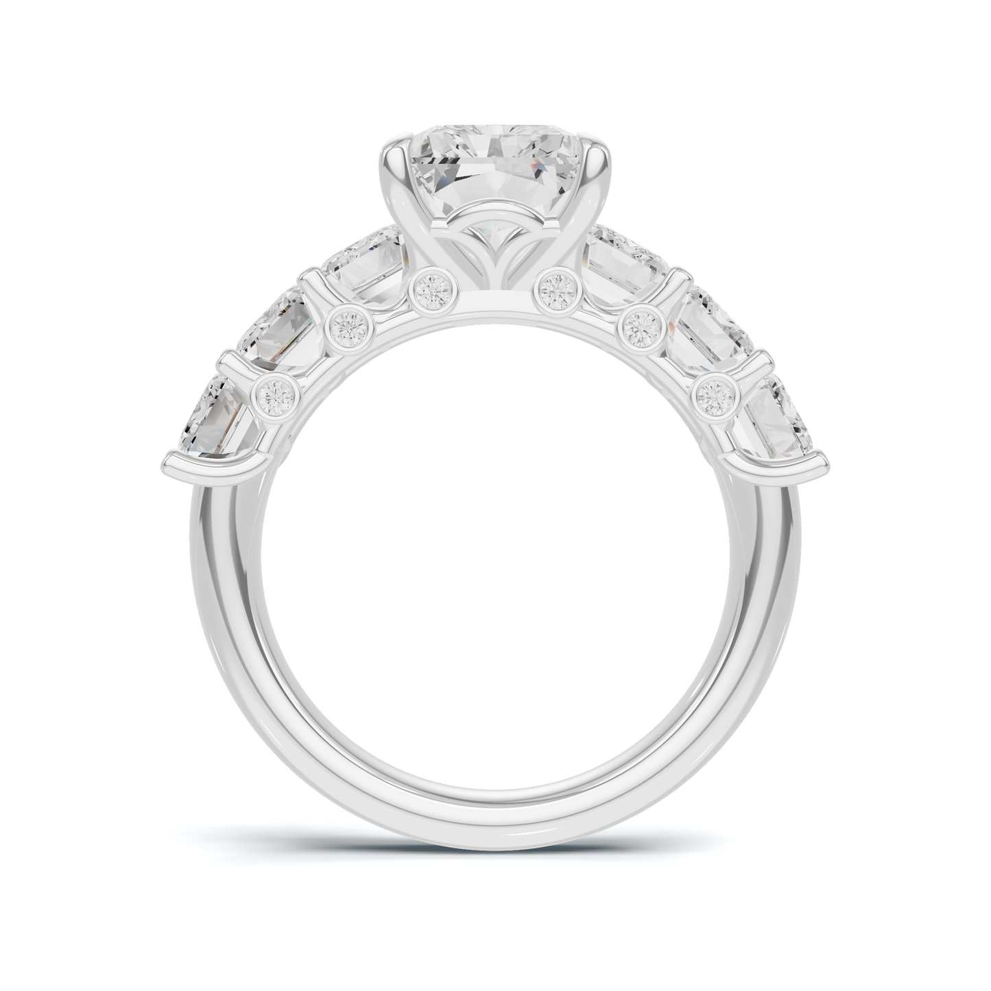 Grand Multi Stone Band Ring