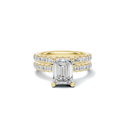 Grand Pave Bridal Ring