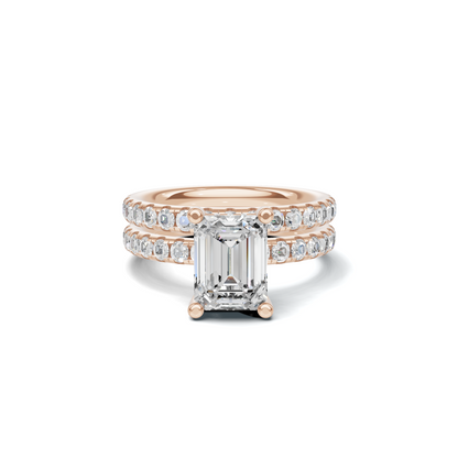 Grand Pave Bridal Ring