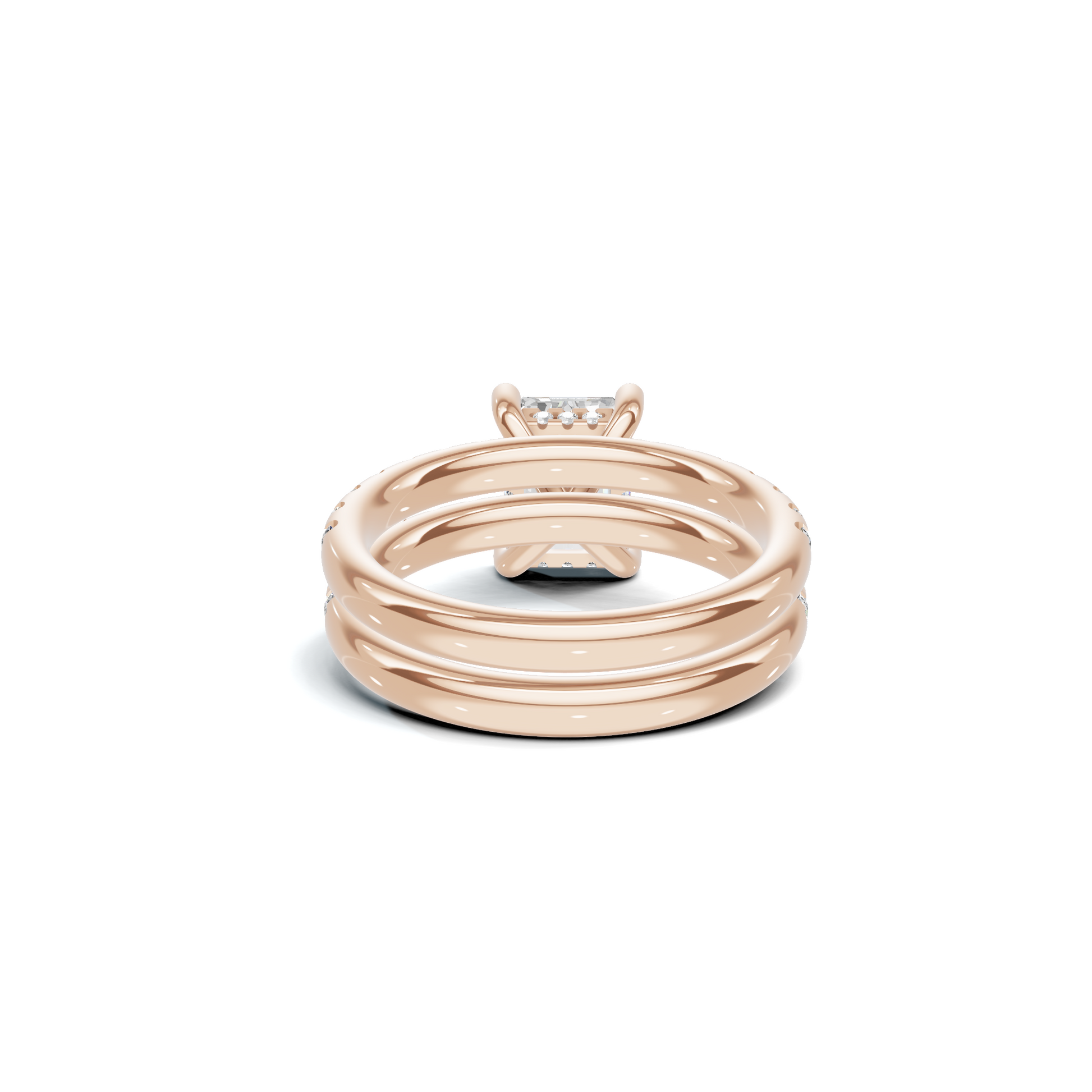 Grand Pave Bridal Ring