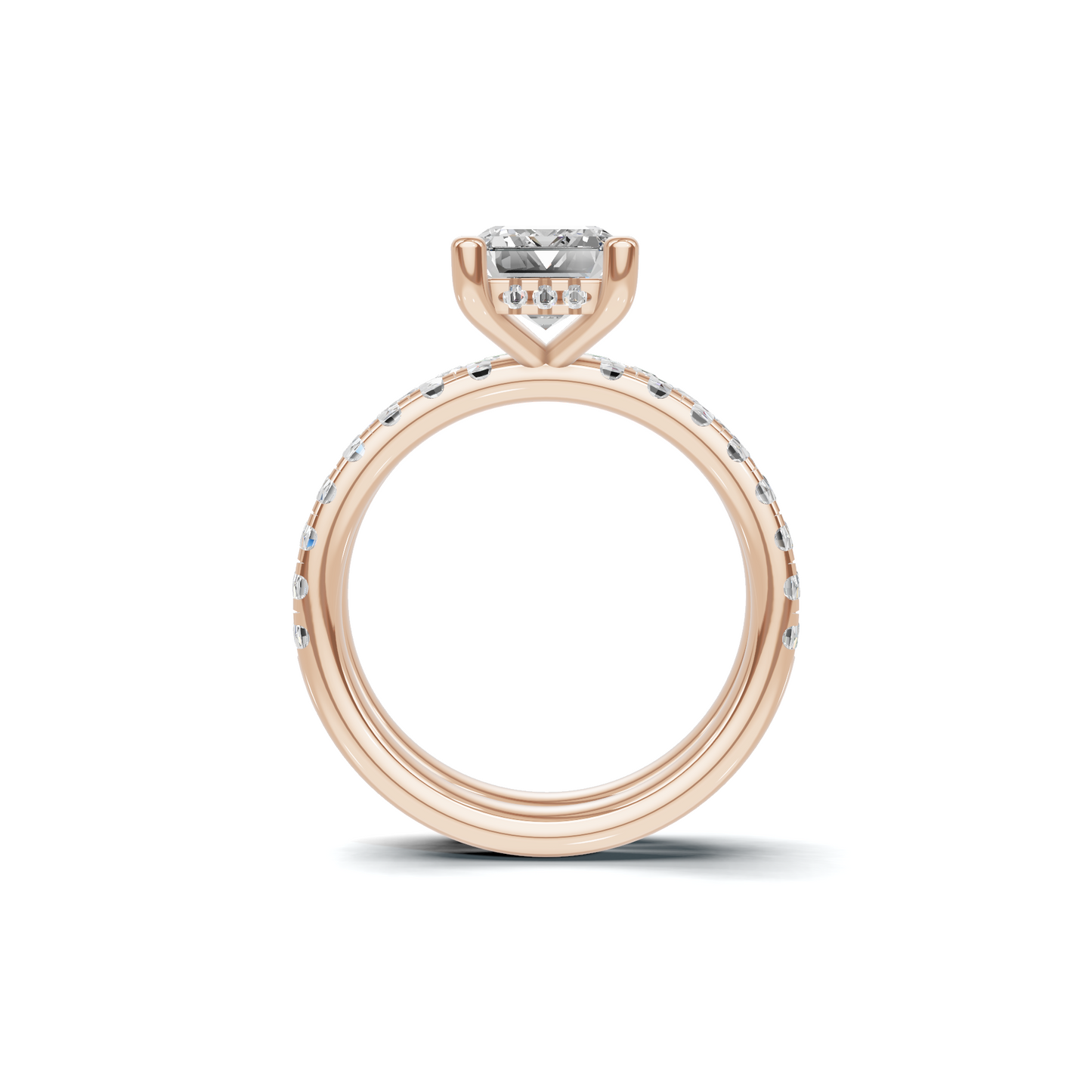 Grand Pave Bridal Ring
