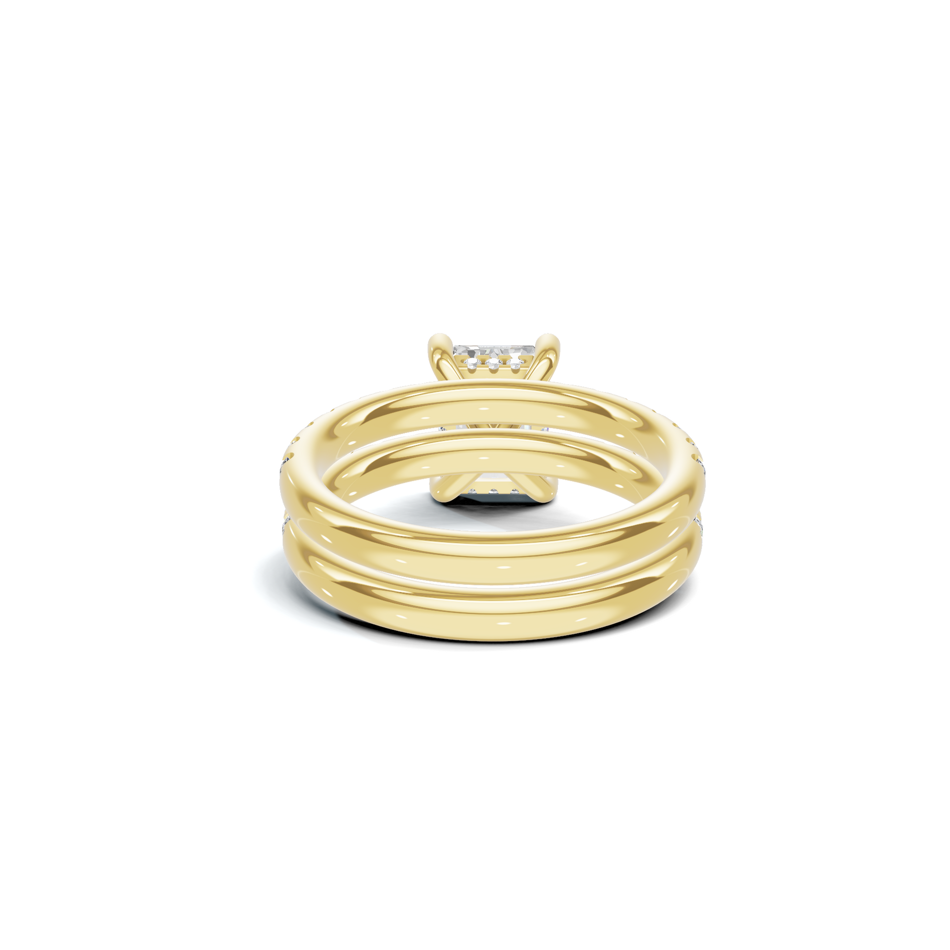 Grand Pave Bridal Ring