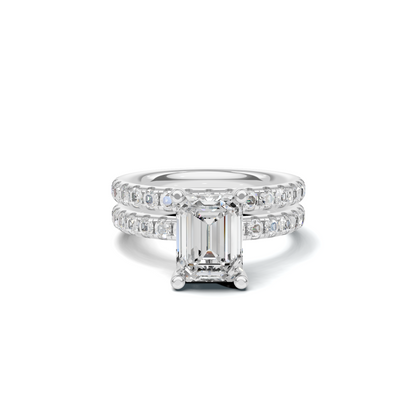 Grand Pave Bridal Ring