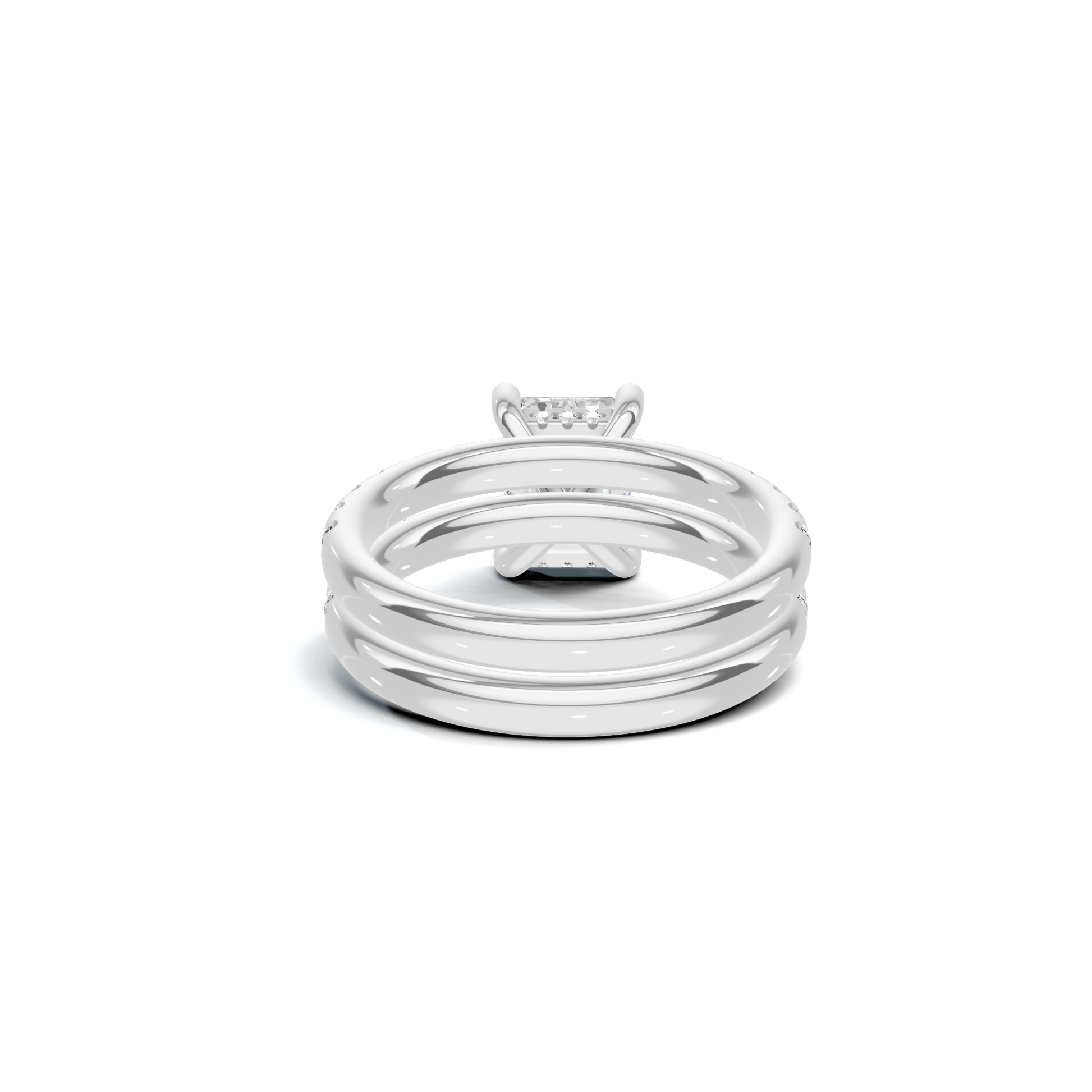 Grand Pave Bridal Ring