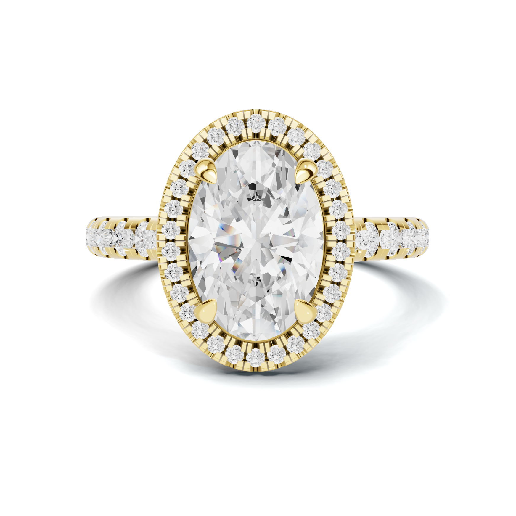 Grand Pave Setting Ring