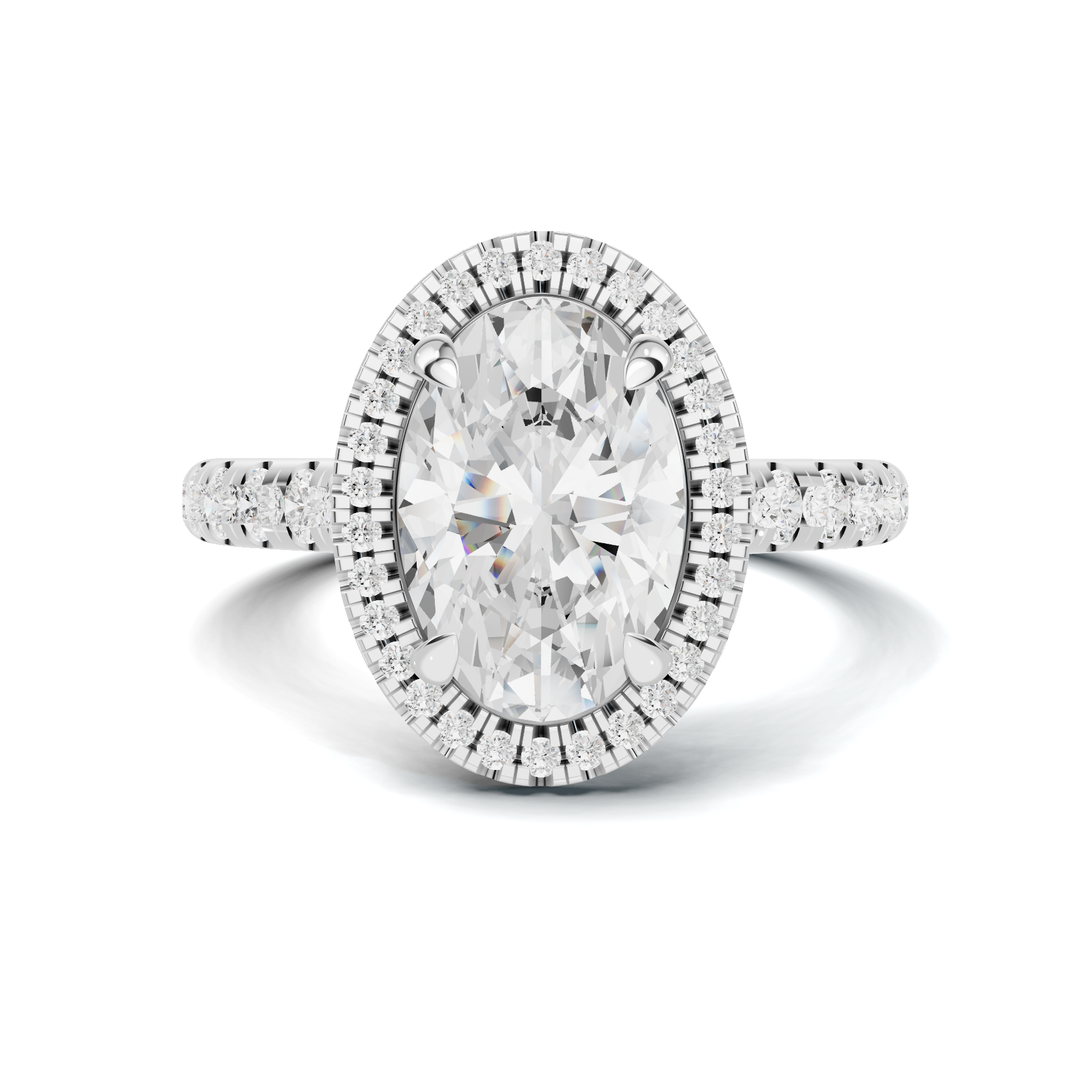 Grand Pave Setting Ring