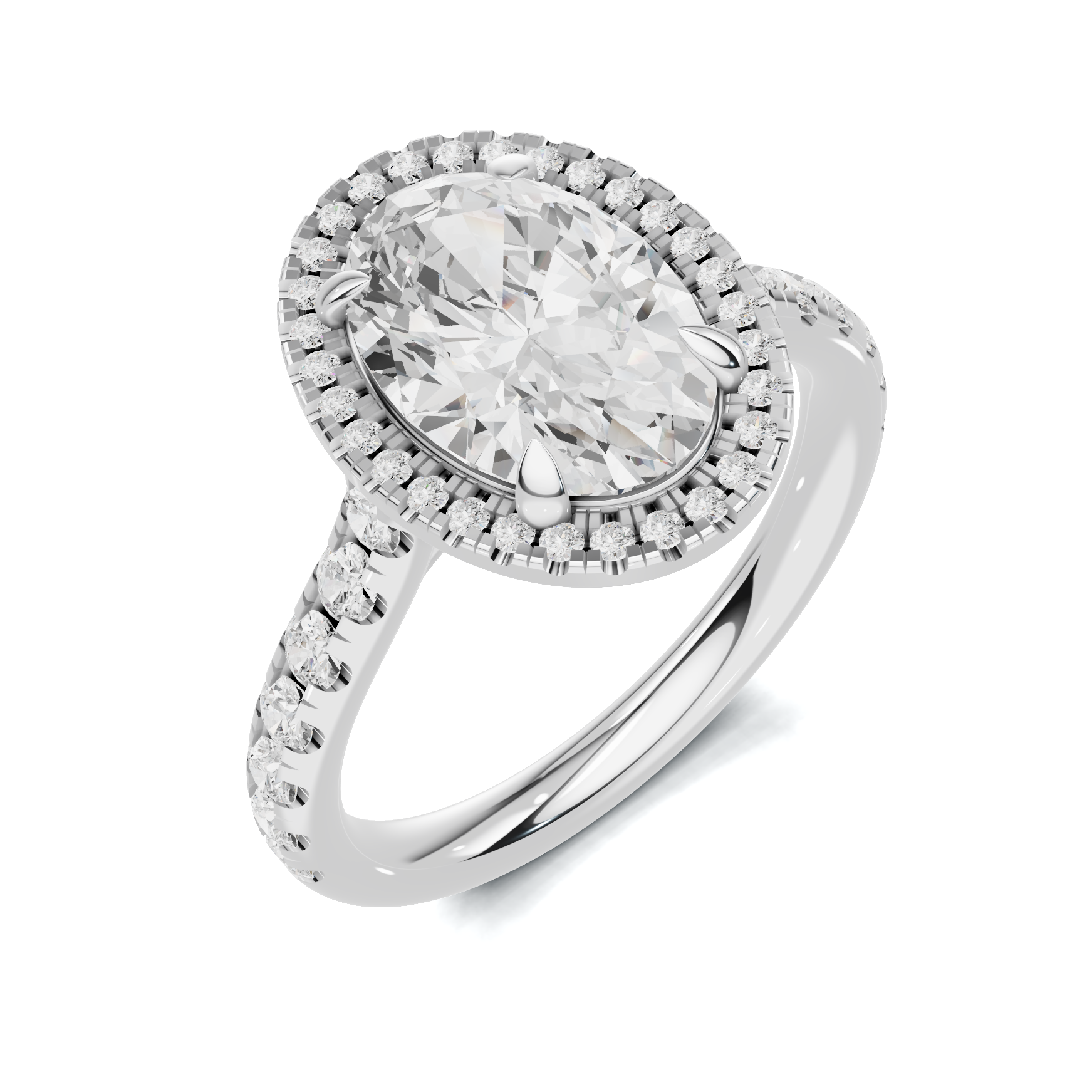 Grand Pave Setting Ring
