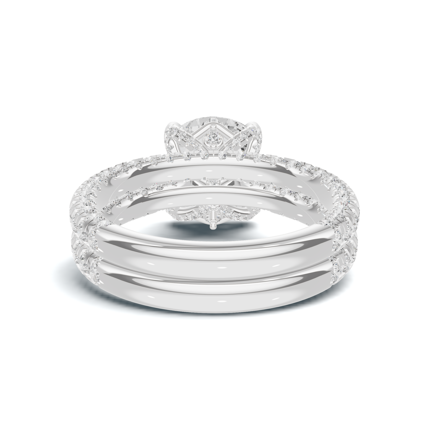 Grand Pave Stackable Ring