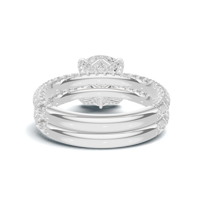 Grand Pave Stackable Ring