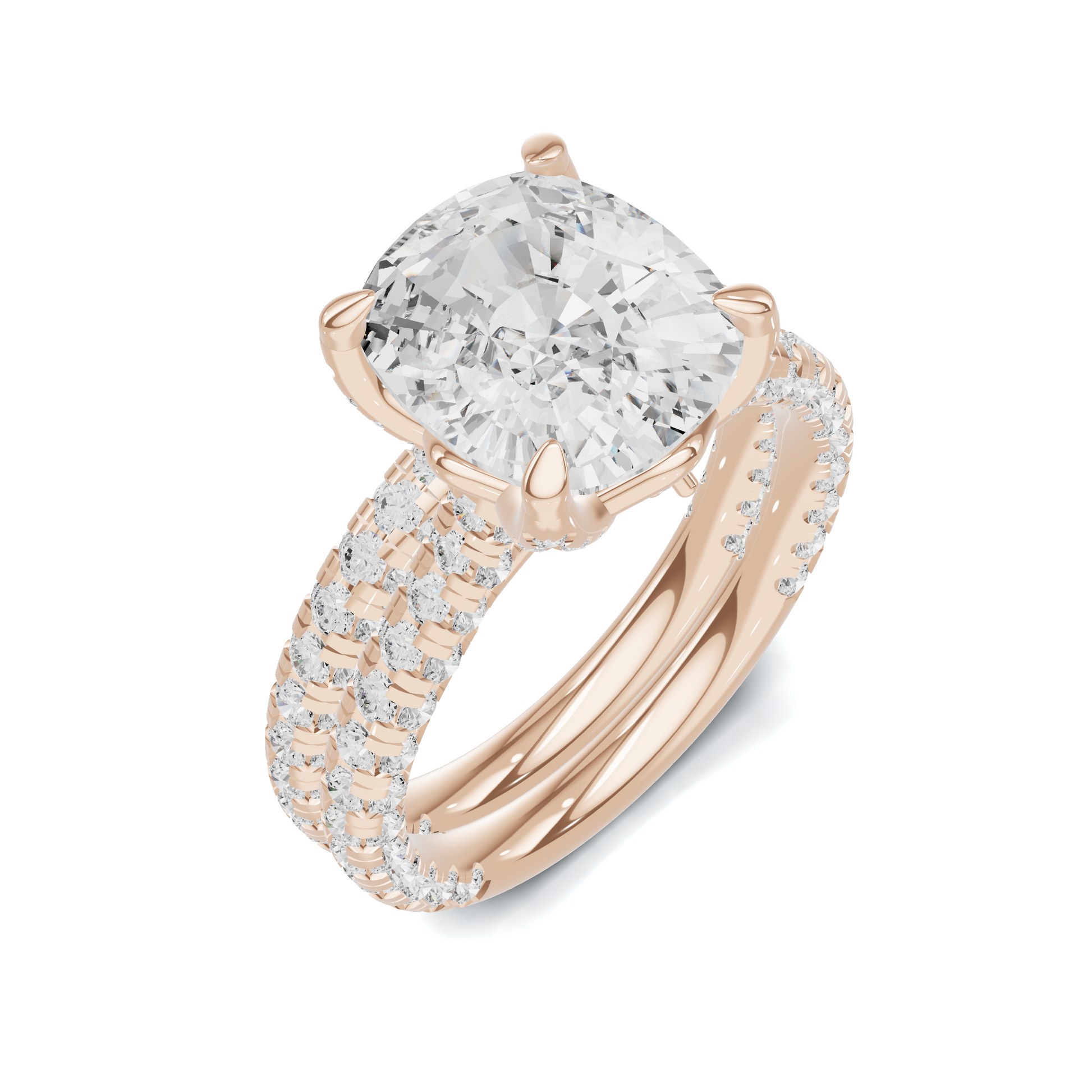 Grand Pave Stackable Ring