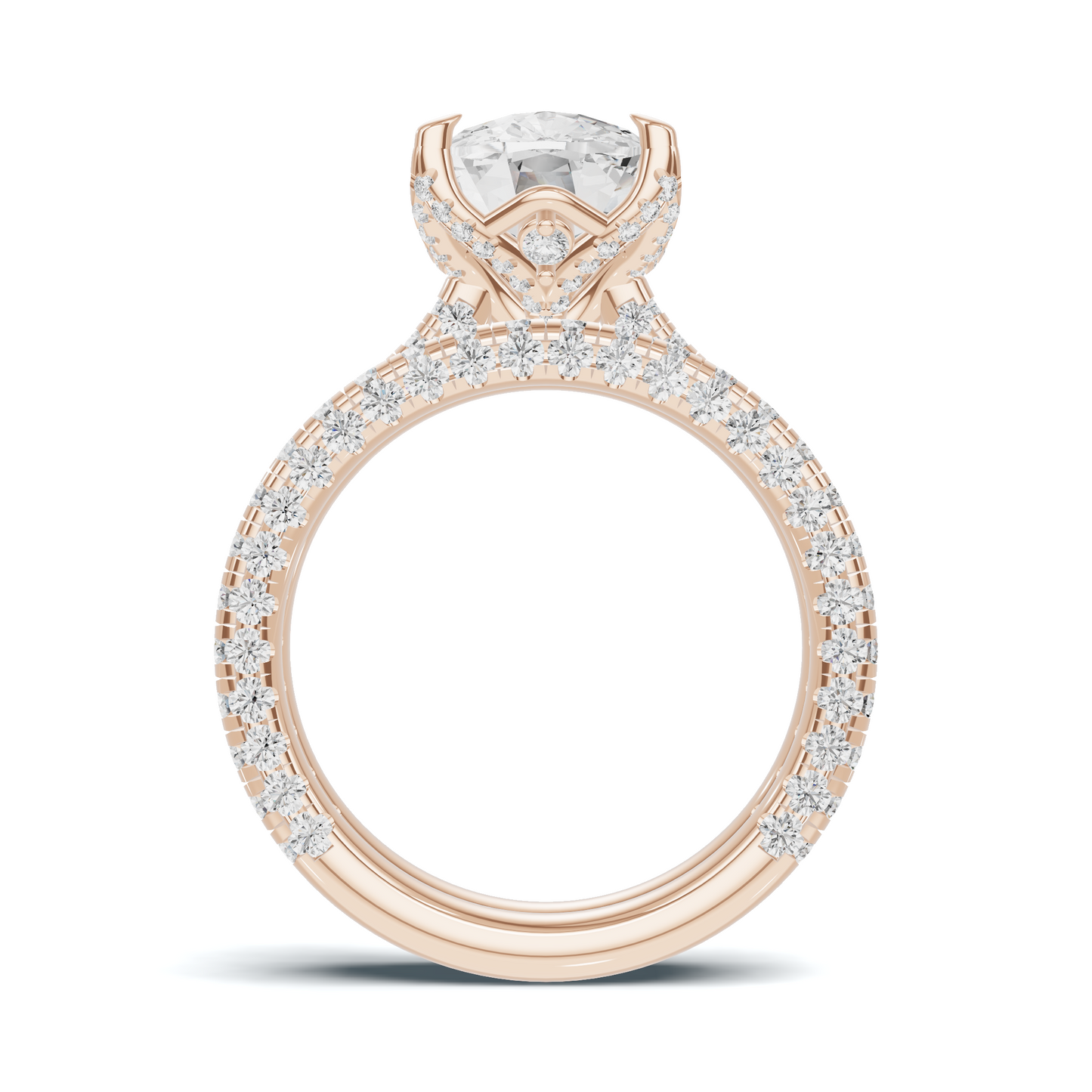 Grand Pave Stackable Ring