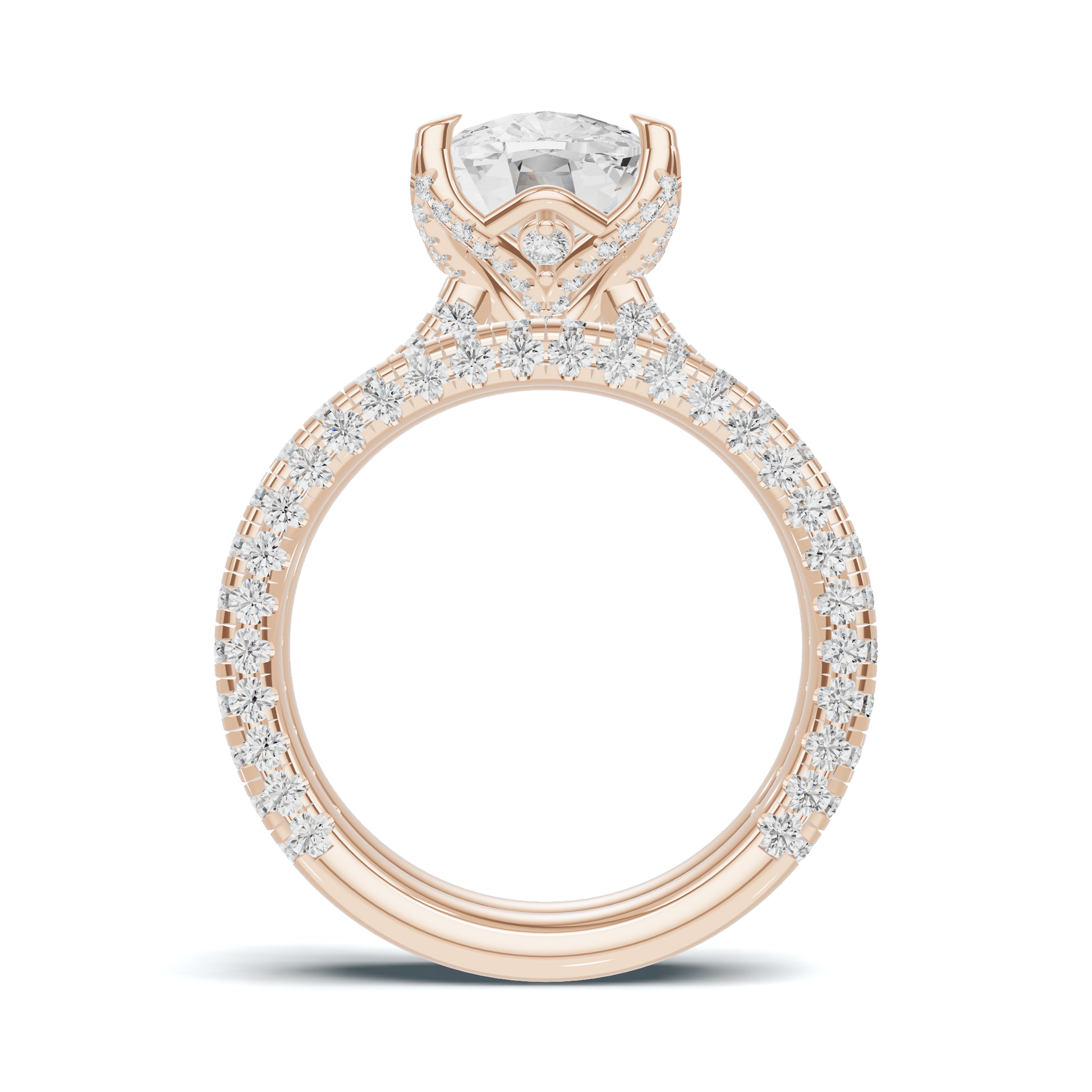 Grand Pave Stackable Ring
