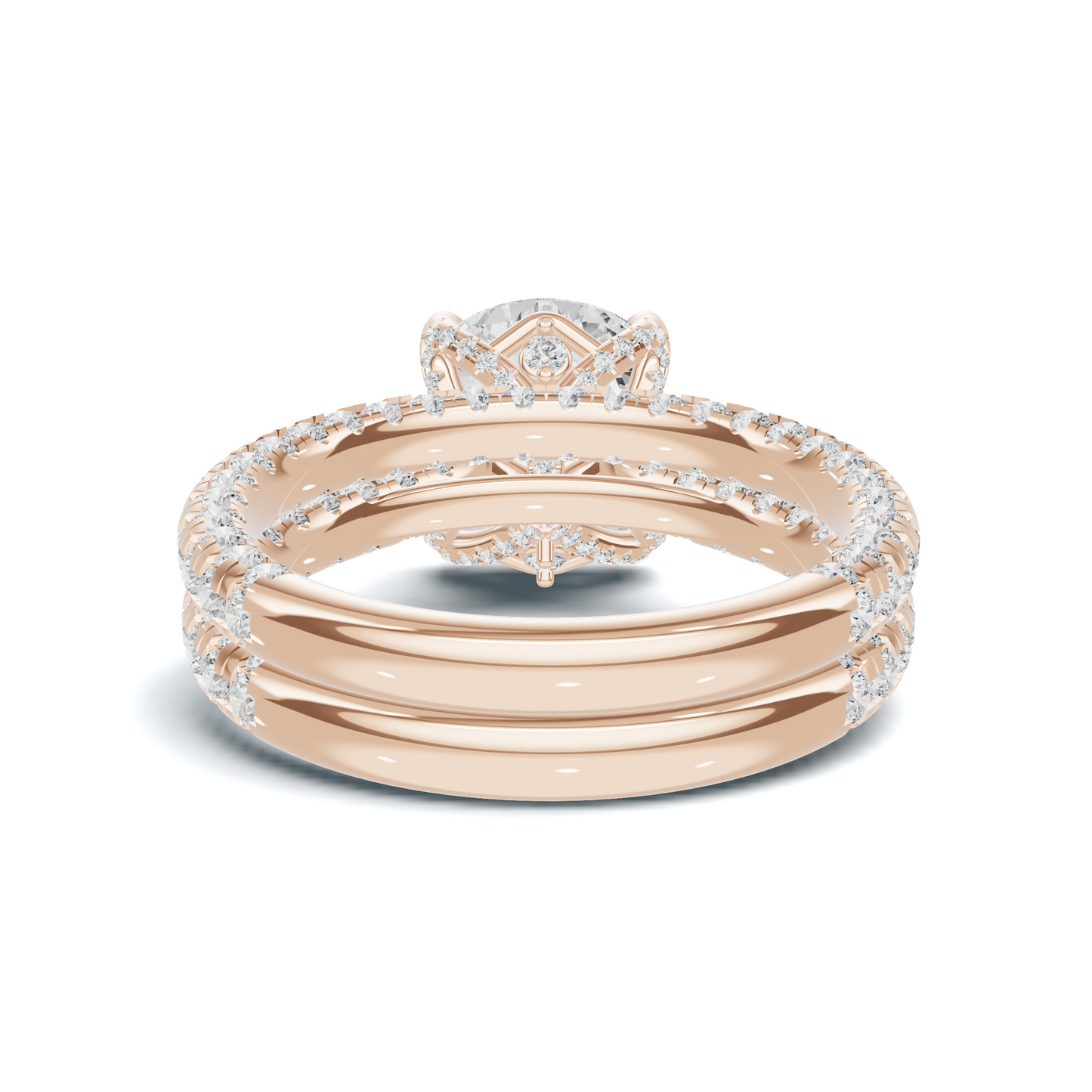 Grand Pave Stackable Ring