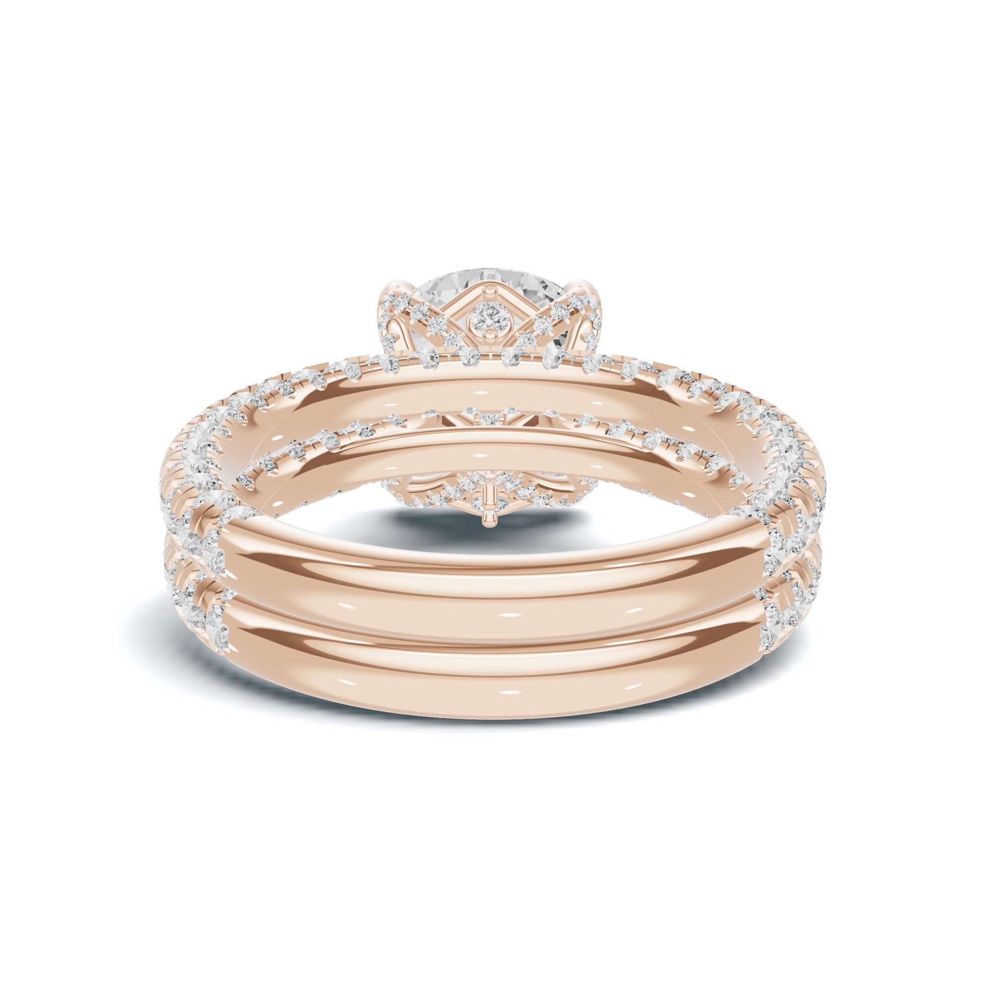 Grand Pave Stackable Ring
