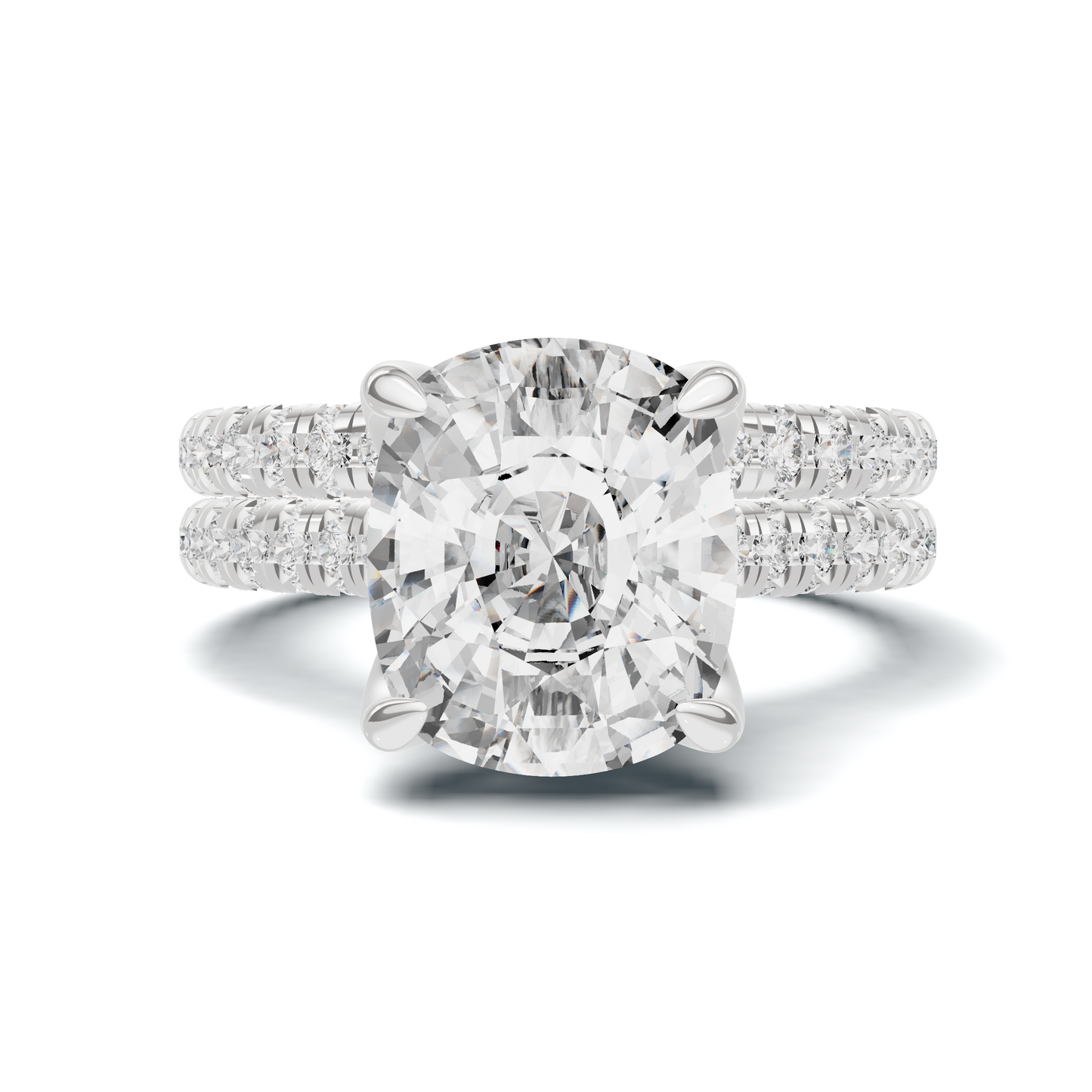 Grand Pave Stackable Ring