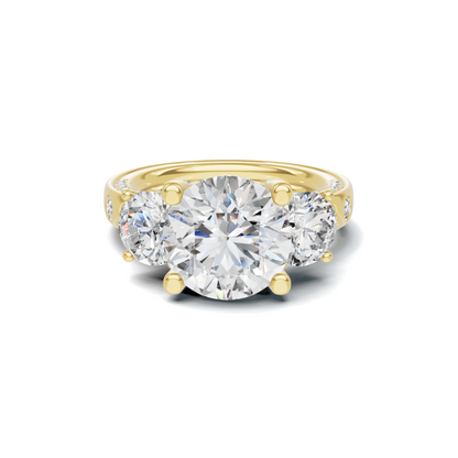 Grand Three Stone Ring