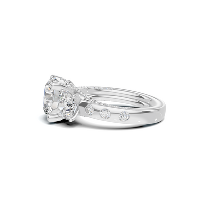 Grand Three Stone Ring
