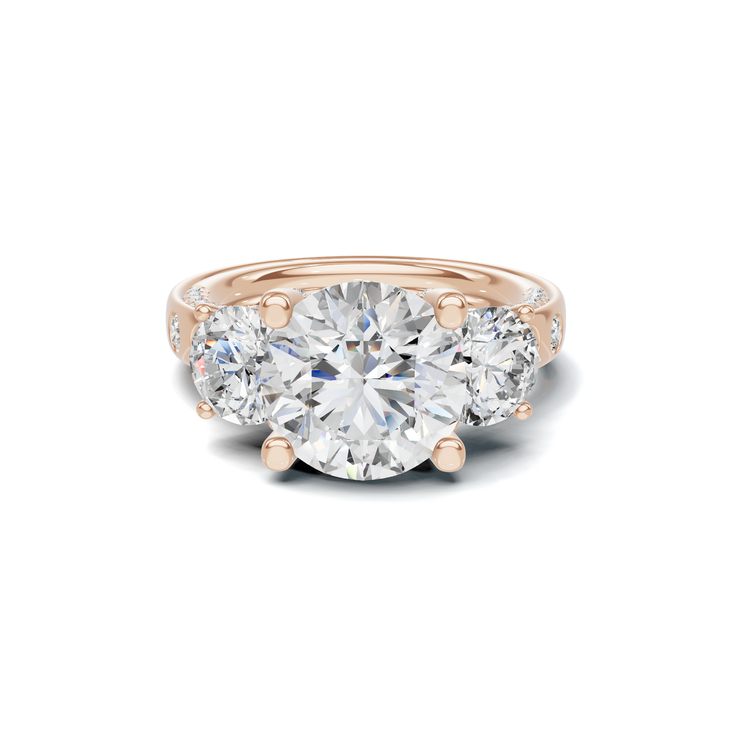 Grand Three Stone Ring