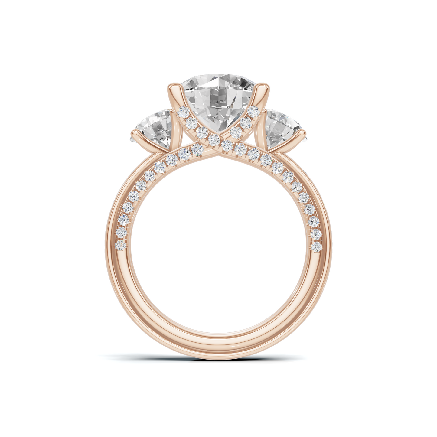Grand Three Stone Ring