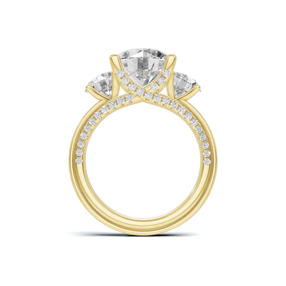 Grand Three Stone Ring