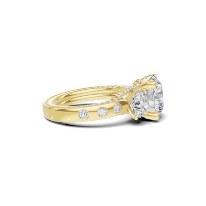 Grand Three Stone Ring