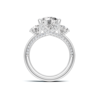Grand Three Stone Ring