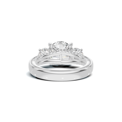 Grand Three Stone Ring