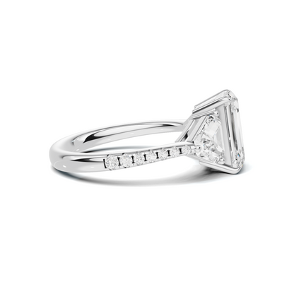 Grand Three Stone Statement Ring