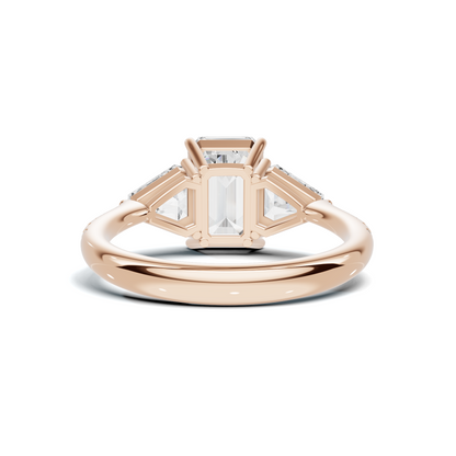 Grand Three Stone Statement Ring