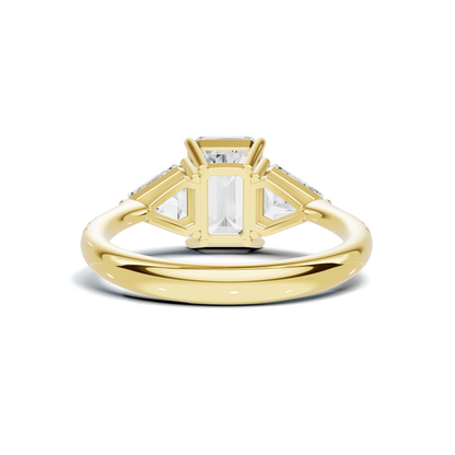 Grand Three Stone Statement Ring