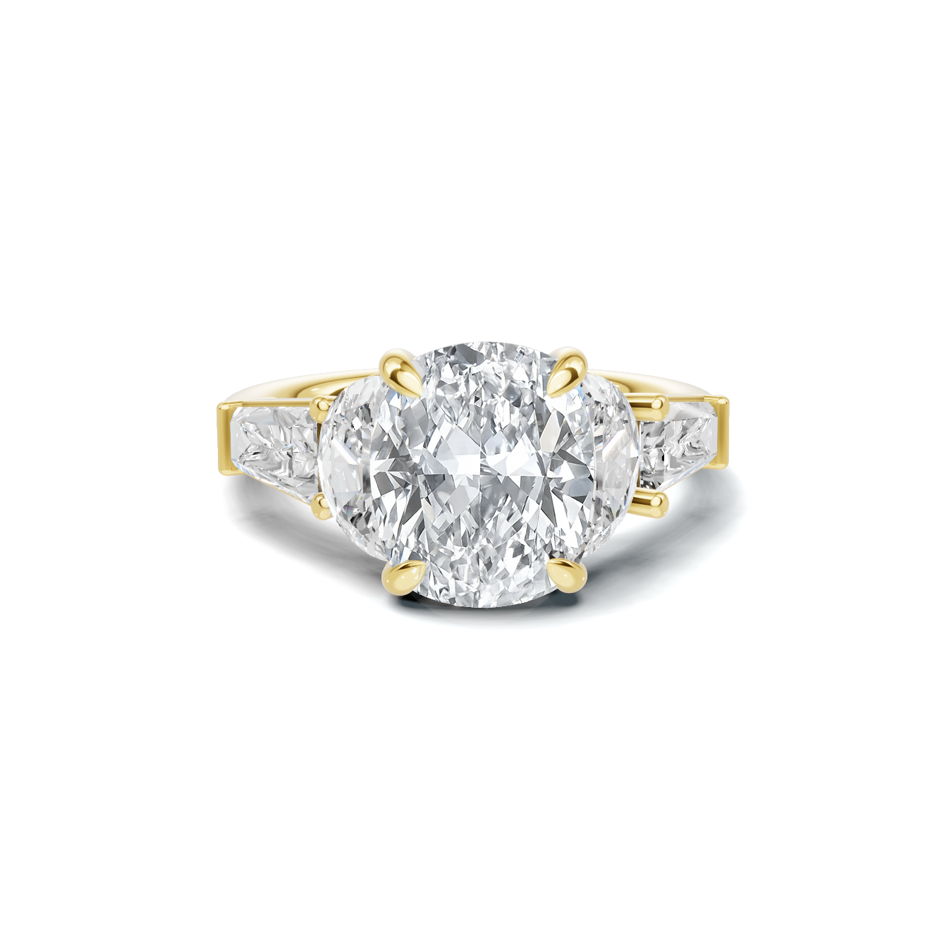 Half Moon Accent Ring