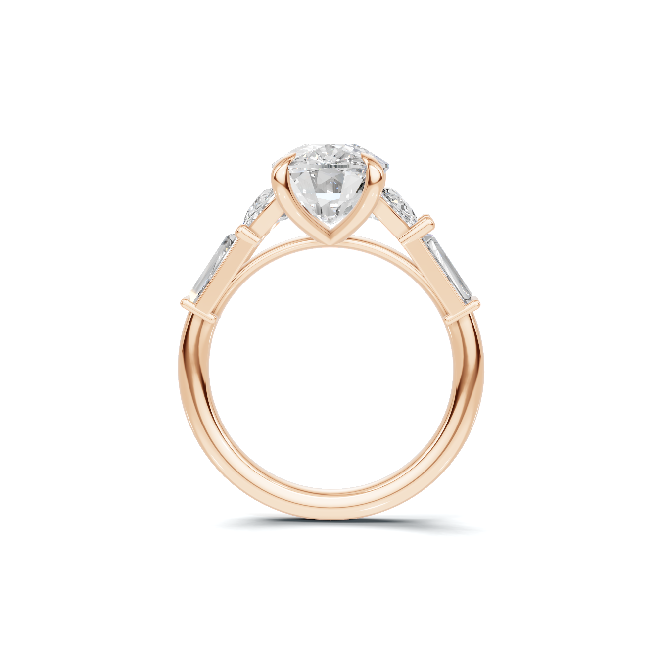 Half Moon Accent Ring