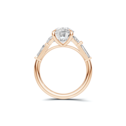 Half Moon Accent Ring