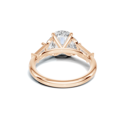 Half Moon Accent Ring